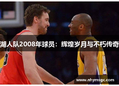 湖人队2008年球员：辉煌岁月与不朽传奇